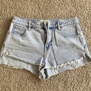 Light Wash Pacsun Denim Shorts